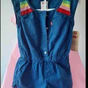 Levi Girl's Small Romper